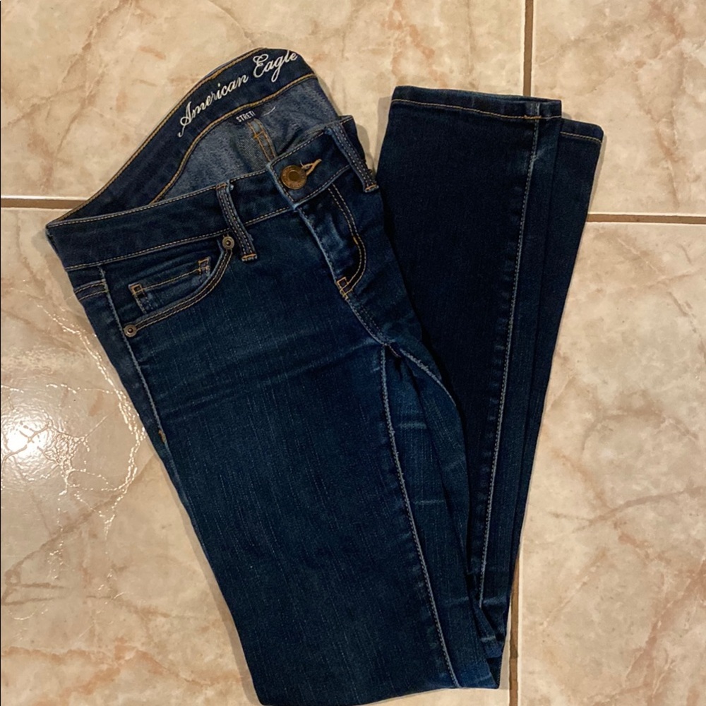 American Eagle Outfitters Blue Skinny Jeans